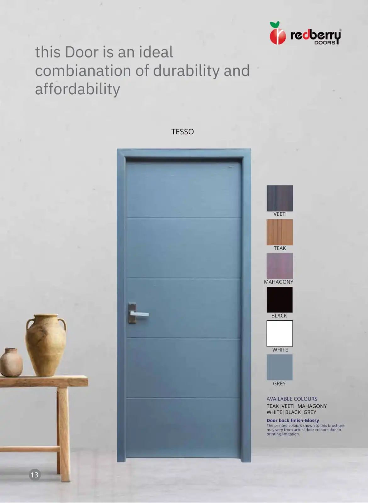 Readymade Fiber Doors In Kerala | Products | Tesso