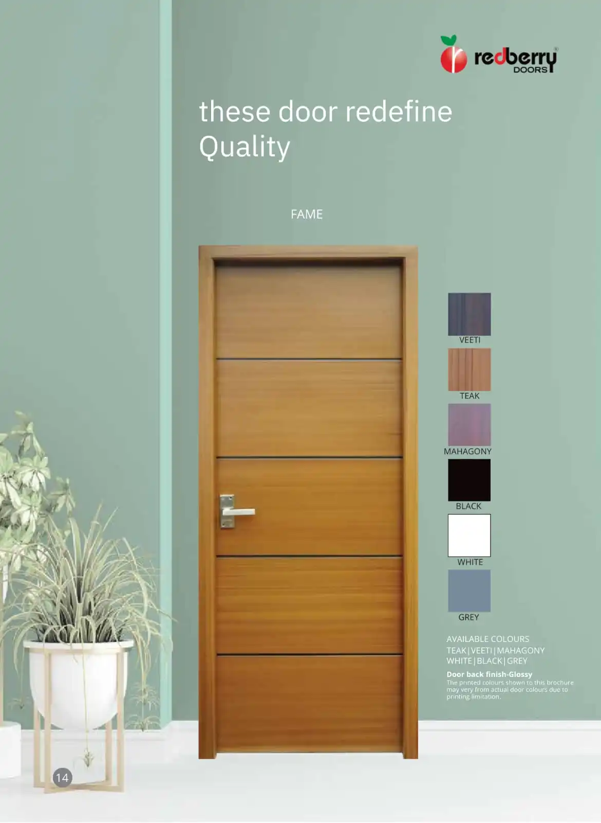Readymade Fiber Doors In Kerala | Products | Fame