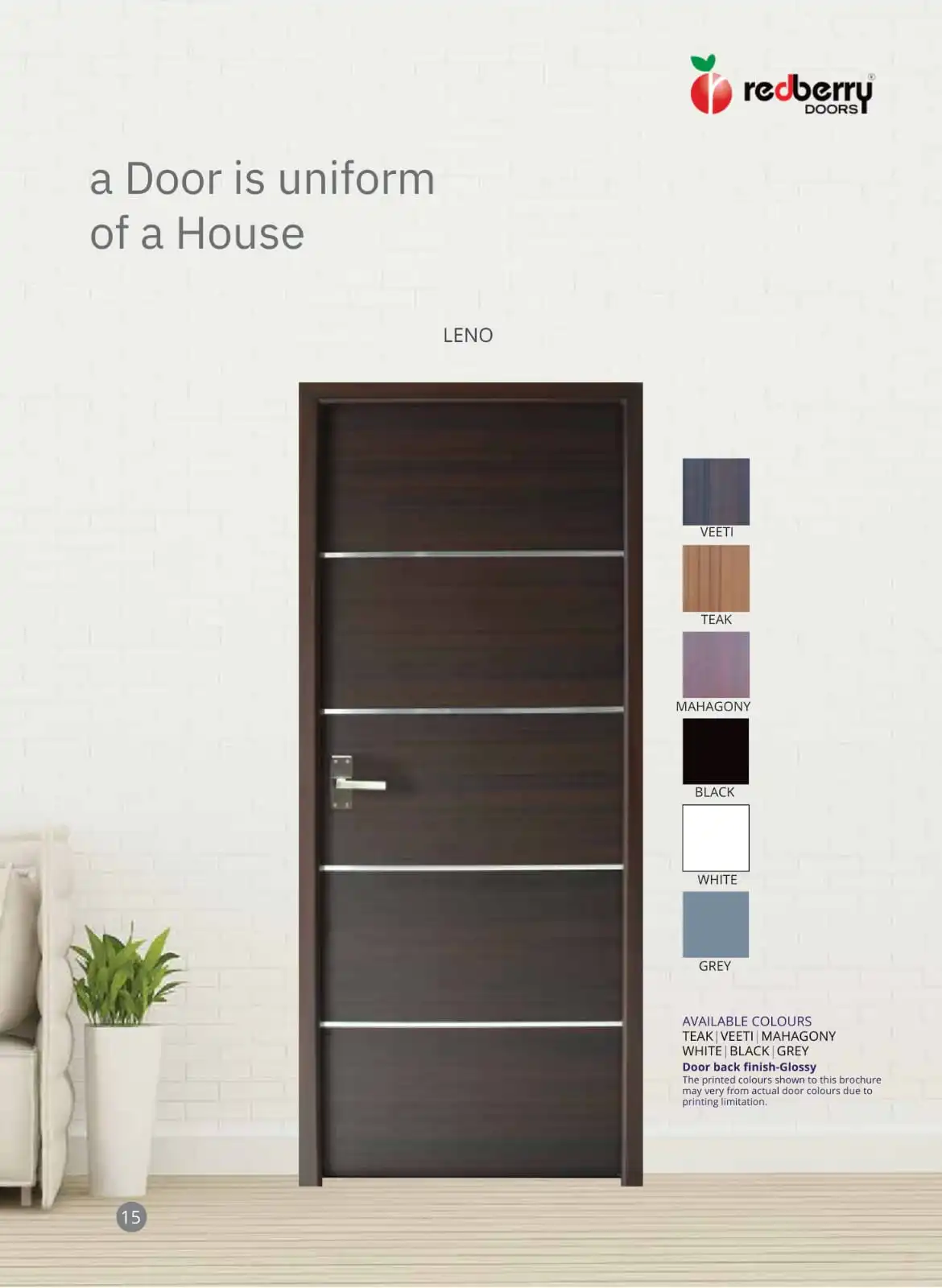 Readymade Fiber Doors In Kerala | Products | Leno